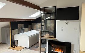 Duplex lumineux sur gde terrasse, parking, livebox